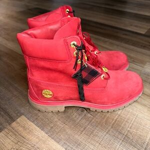 Timberland Boots Red Limited Edition